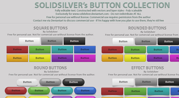 Free Button Collection
